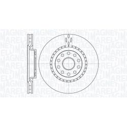 Stabdžių diskas MAGNETI MARELLI 361302040400