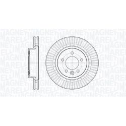 Stabdžių diskas MAGNETI MARELLI 361302040424