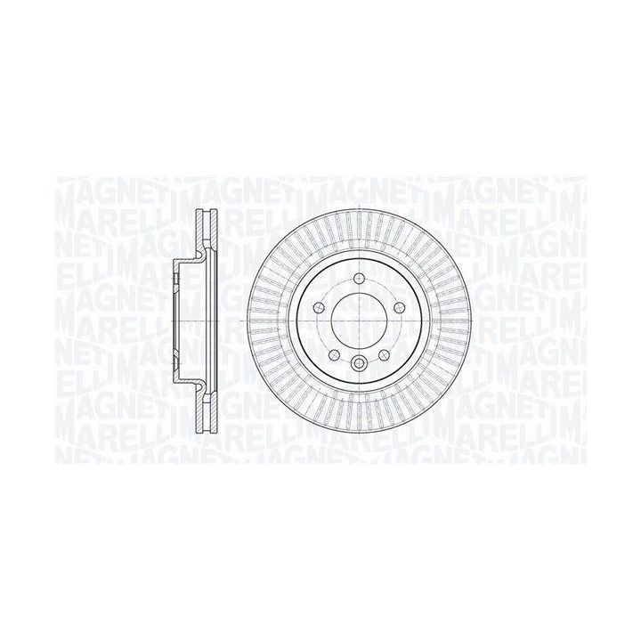 Stabdžių diskas MAGNETI MARELLI 361302040424