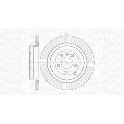 Stabdžių diskas MAGNETI MARELLI 361302040428
