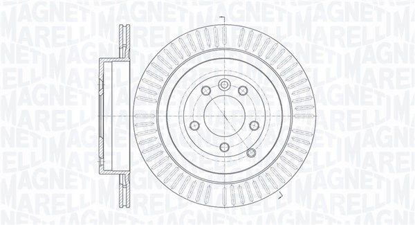 Stabdžių diskas MAGNETI MARELLI 361302040428