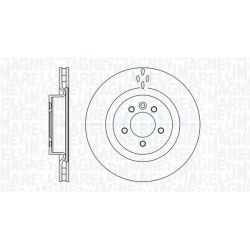 Stabdžių diskas MAGNETI MARELLI 361302040430