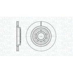 Stabdžių diskas MAGNETI MARELLI 361302040456