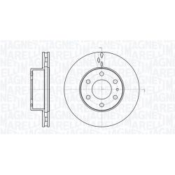 Stabdžių diskas MAGNETI MARELLI 361302040482