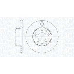 Stabdžių diskas MAGNETI MARELLI 361302040512