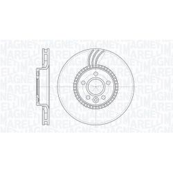 Stabdžių diskas MAGNETI MARELLI 361302040528