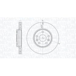 Stabdžių diskas MAGNETI MARELLI 361302040568
