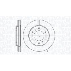 Stabdžių diskas MAGNETI MARELLI 361302040586
