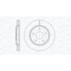 Stabdžių diskas MAGNETI MARELLI 361302040626