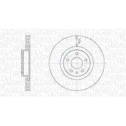 Stabdžių diskas MAGNETI MARELLI 361302040630