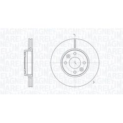 Stabdžių diskas MAGNETI MARELLI 361302040632
