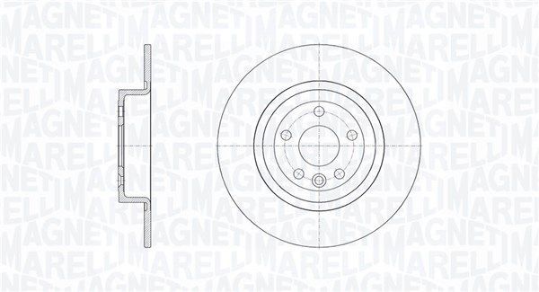 Stabdžių diskas MAGNETI MARELLI 361302040659