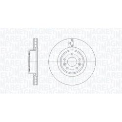 Stabdžių diskas MAGNETI MARELLI 361302040676