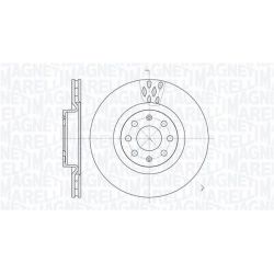 Stabdžių diskas MAGNETI MARELLI 361302040698