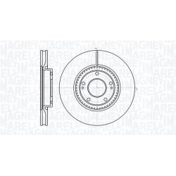 Stabdžių diskas MAGNETI MARELLI 361302040753