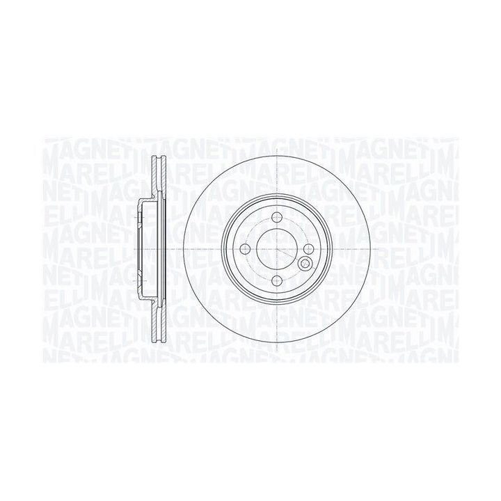 Stabdžių diskas MAGNETI MARELLI 361302040759
