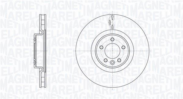 Stabdžių diskas MAGNETI MARELLI 361302040762