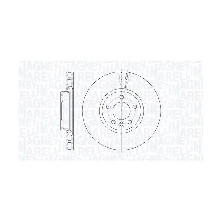Stabdžių diskas MAGNETI MARELLI 361302040768