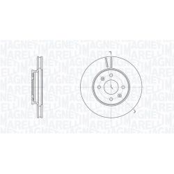 Stabdžių diskas MAGNETI MARELLI 361302040775