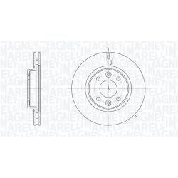 Stabdžių diskas MAGNETI MARELLI 361302040786