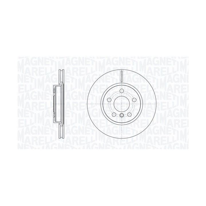 Stabdžių diskas MAGNETI MARELLI 361302040798