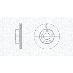 Stabdžių diskas MAGNETI MARELLI 361302040801