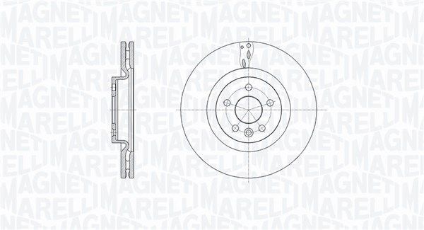 Stabdžių diskas MAGNETI MARELLI 361302040803