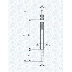 Kaitinimo žvakė MAGNETI MARELLI 062900029304