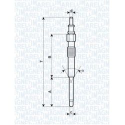 Kaitinimo žvakė MAGNETI MARELLI 062900042304