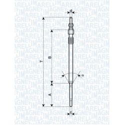 Kaitinimo žvakė MAGNETI MARELLI 062900060304