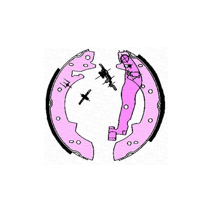 Stabdžių trinkelė MAGNETI MARELLI 360219192023