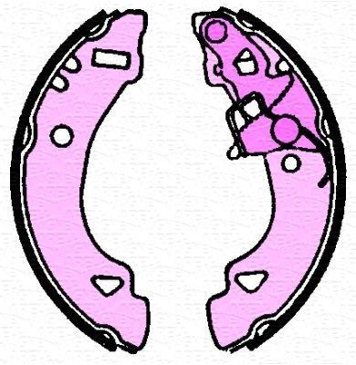 Stabdžių trinkelė MAGNETI MARELLI 360219192157