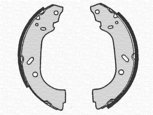 Stabdžių trinkelė MAGNETI MARELLI 360219192163