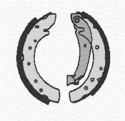 Stabdžių trinkelė MAGNETI MARELLI 360219192170