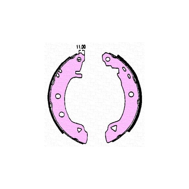 Stabdžių trinkelė MAGNETI MARELLI 360219192171