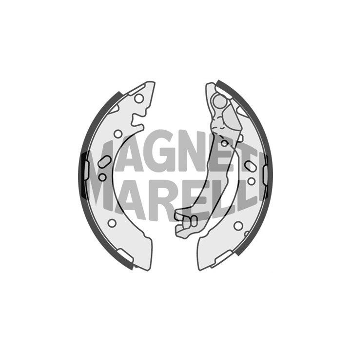 Stabdžių trinkelė MAGNETI MARELLI 360219192186