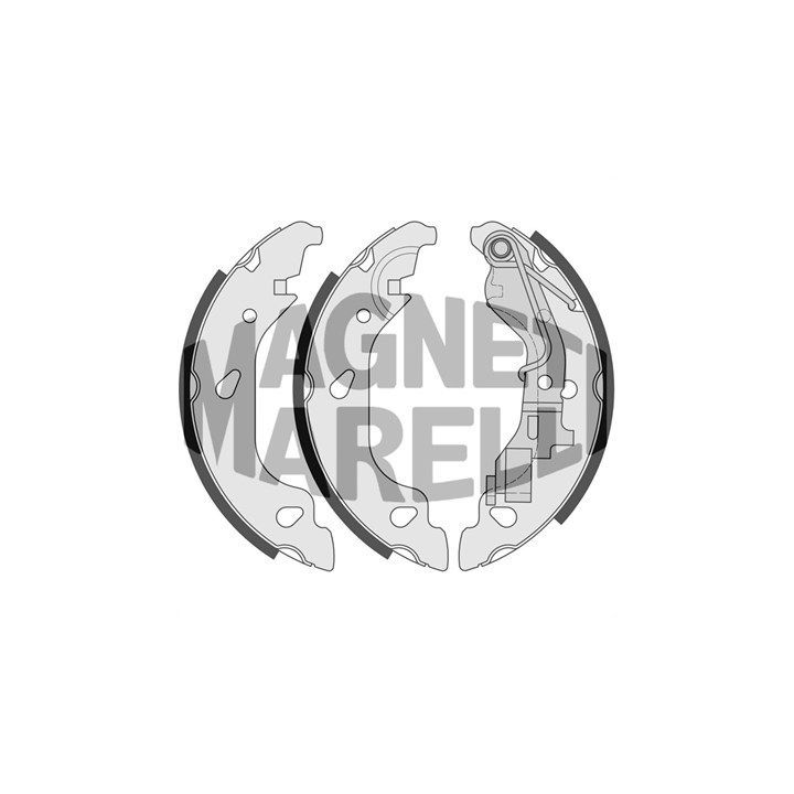 Stabdžių trinkelė MAGNETI MARELLI 360219192195