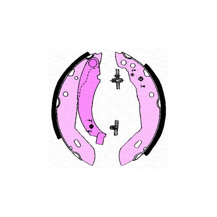 Stabdžių trinkelė MAGNETI MARELLI 360219196250