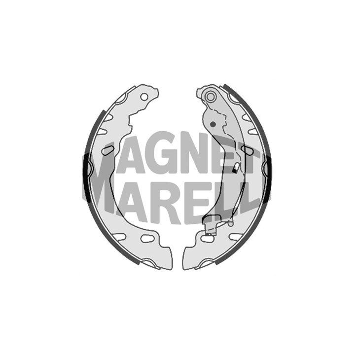 Stabdžių trinkelė MAGNETI MARELLI 360219196310