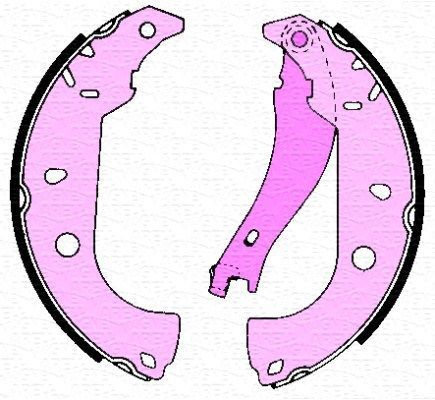 Stabdžių trinkelė MAGNETI MARELLI 360219196379