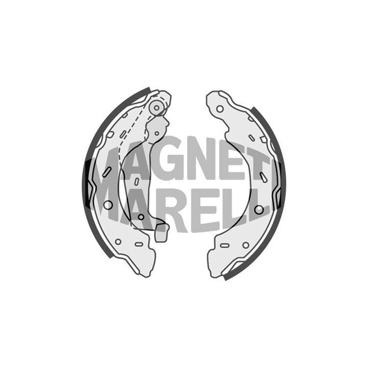 Stabdžių trinkelė MAGNETI MARELLI 360219198292