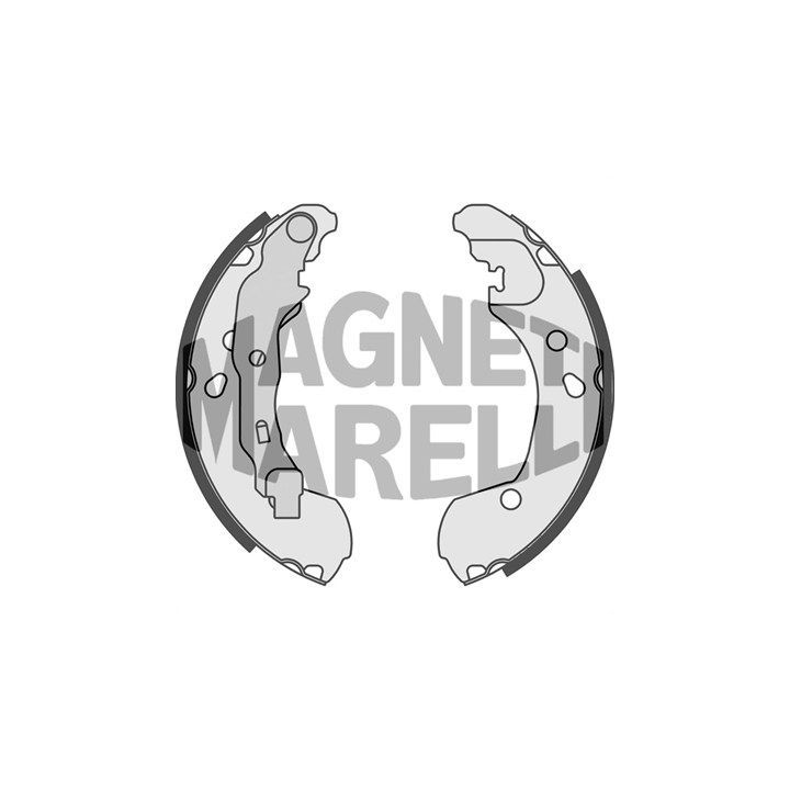 Stabdžių trinkelė MAGNETI MARELLI 360219198296