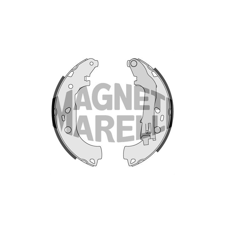 Stabdžių trinkelė MAGNETI MARELLI 360219198301