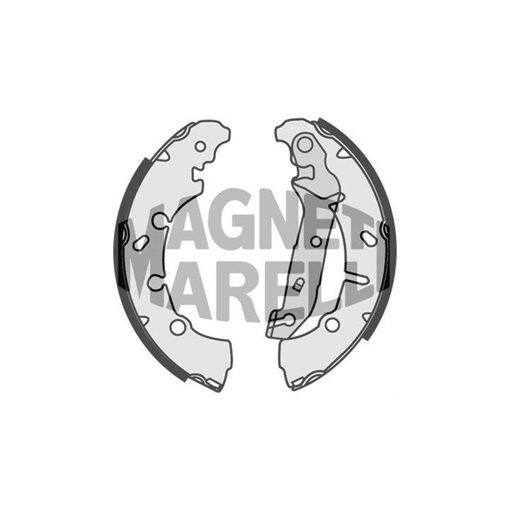 Stabdžių trinkelė MAGNETI MARELLI 360219198326
