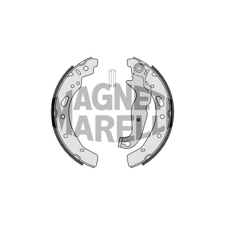 Stabdžių trinkelė MAGNETI MARELLI 360219198348