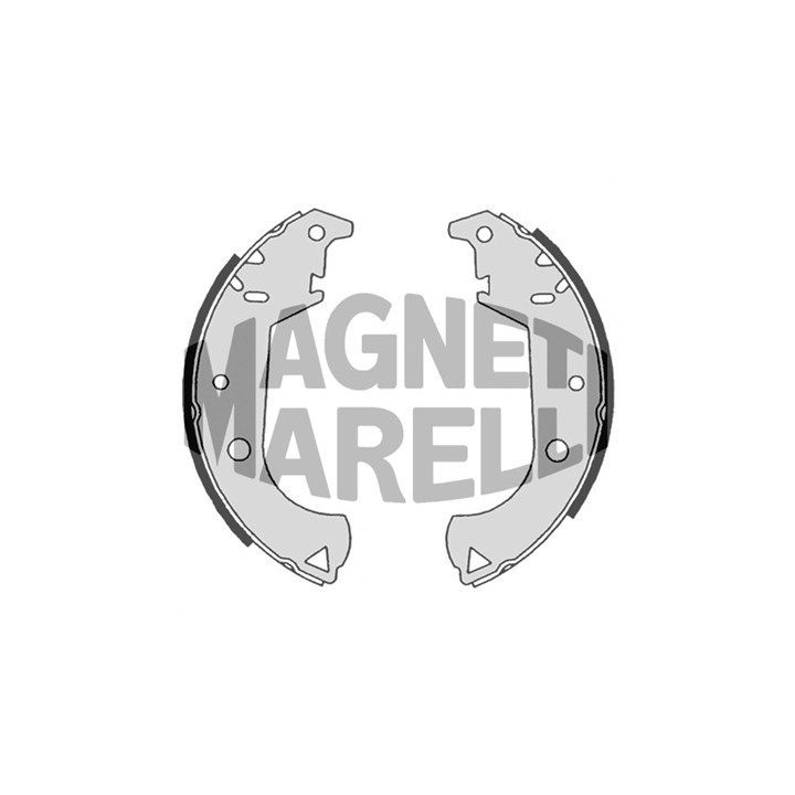 Stabdžių trinkelė MAGNETI MARELLI 360219198361
