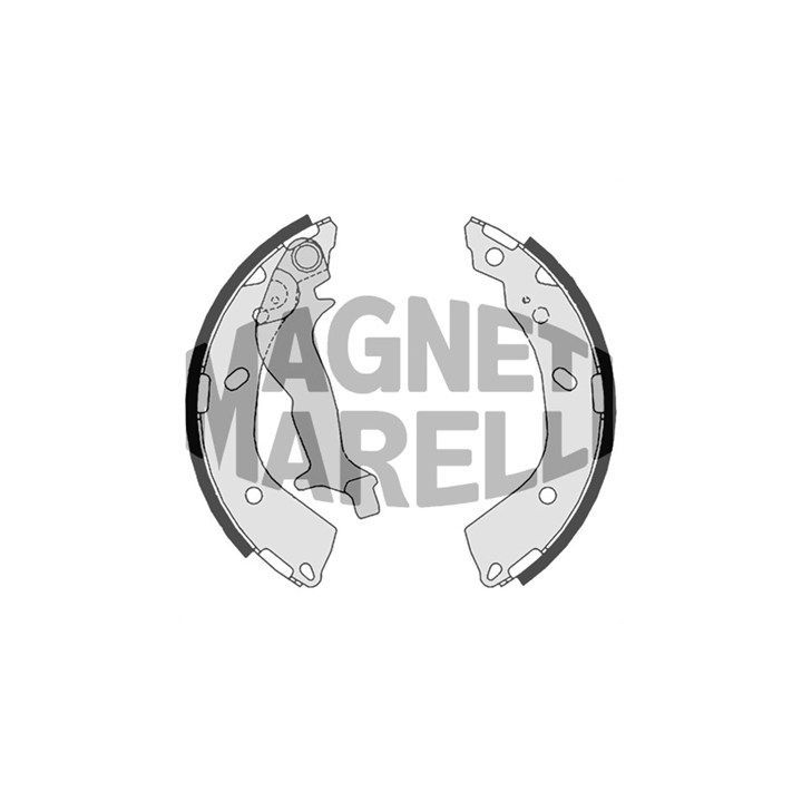 Stabdžių trinkelė MAGNETI MARELLI 360219198372