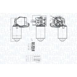 Valytuvo variklis MAGNETI MARELLI 064373500010