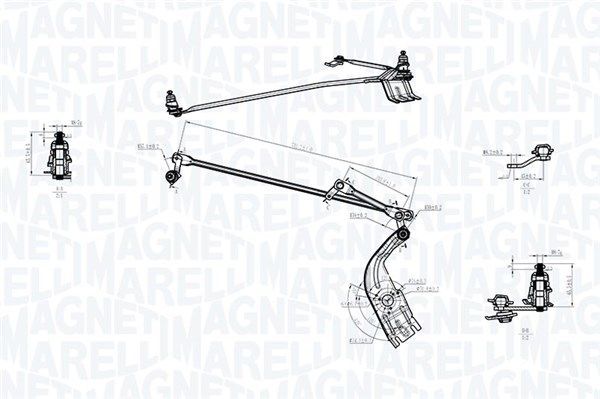 Valytuvo trauklė MAGNETI MARELLI 085570708010