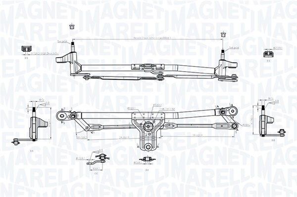 Valytuvo trauklė MAGNETI MARELLI 085570715010